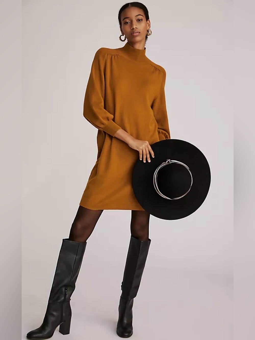 Anthropologie Maeve Mock Neck Sweater
Tunic Dress